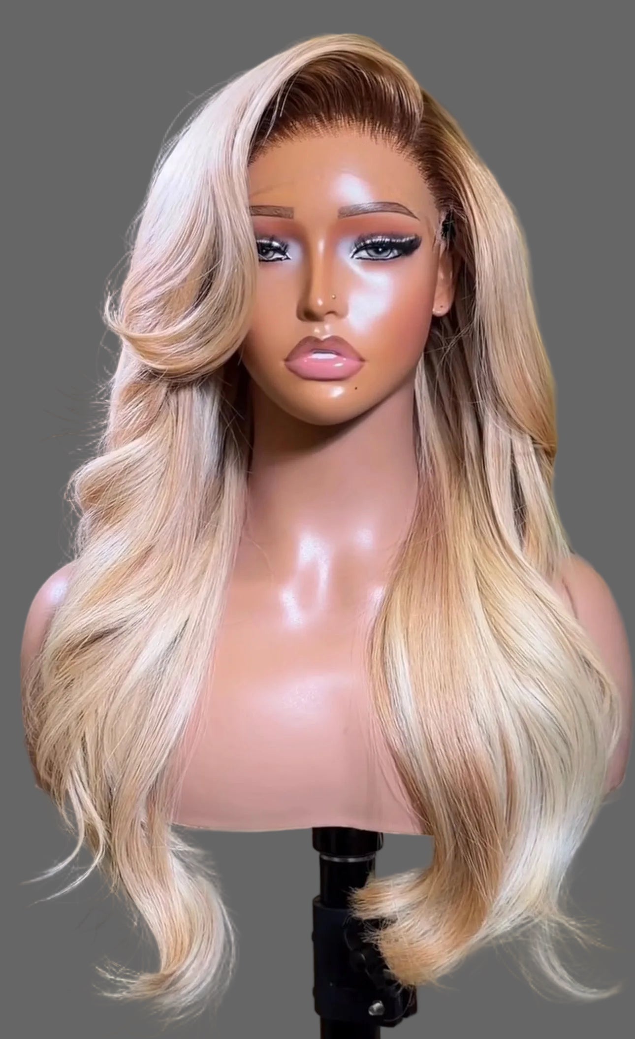 **Ash Blonde 5x5 Straight Wigs 10” - 26”