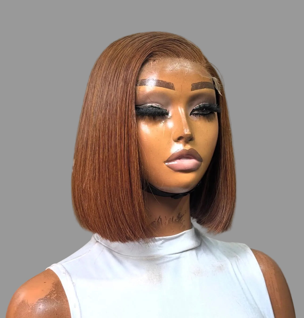 β8inch 5x5 Blonde Wig