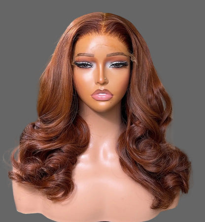 “18inch 5x5 DD Custom Colour Styled Wig