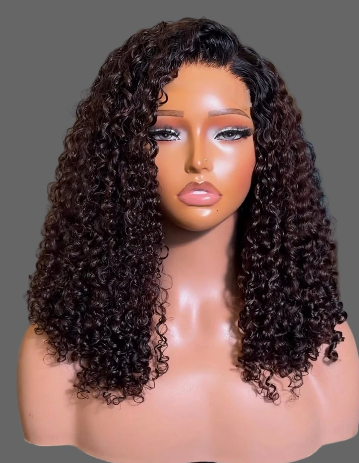 “14” 5x5 HD Burmese Browny Wig
