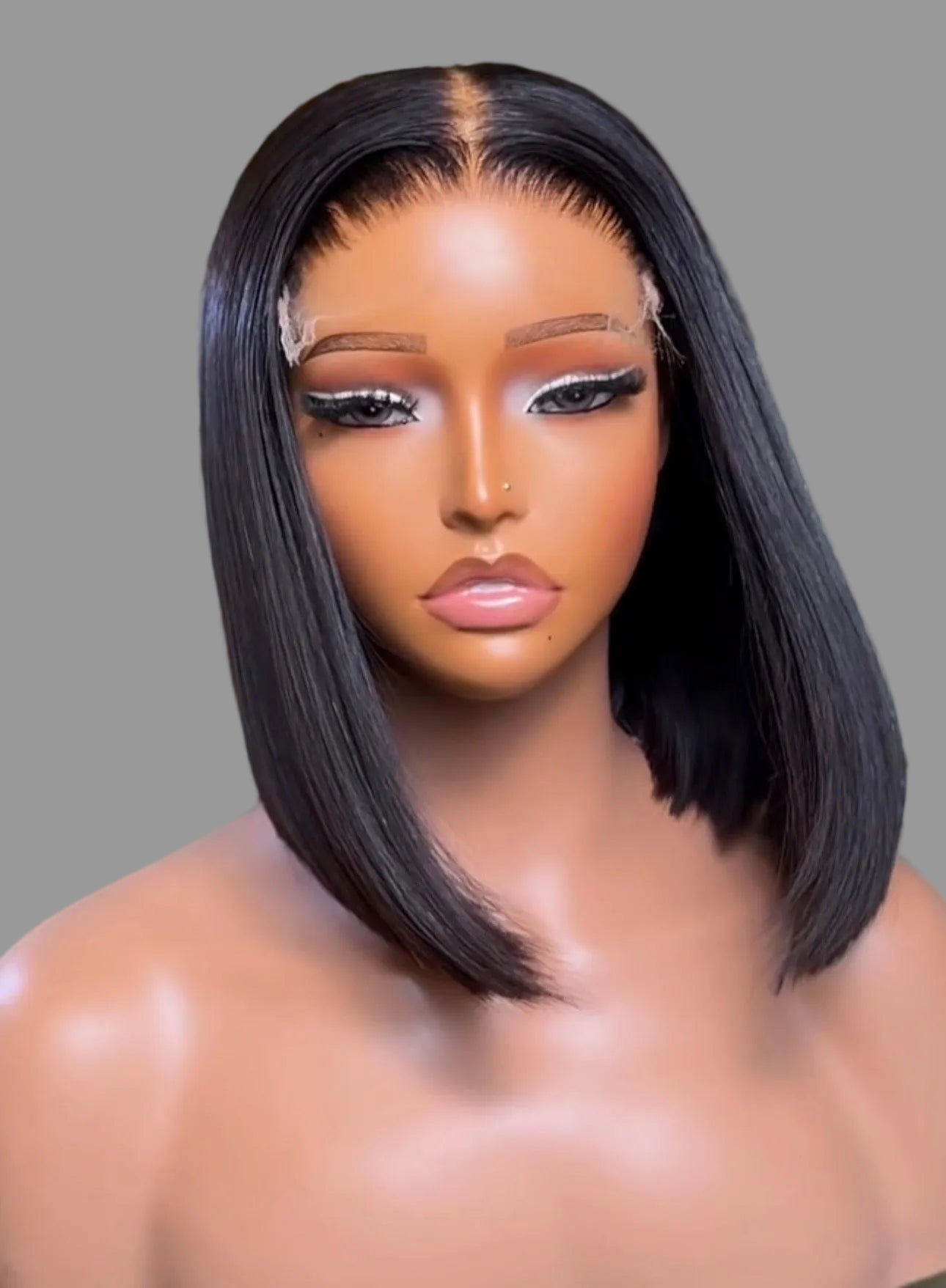 “10” 5x5 HD Double Drawn Wig