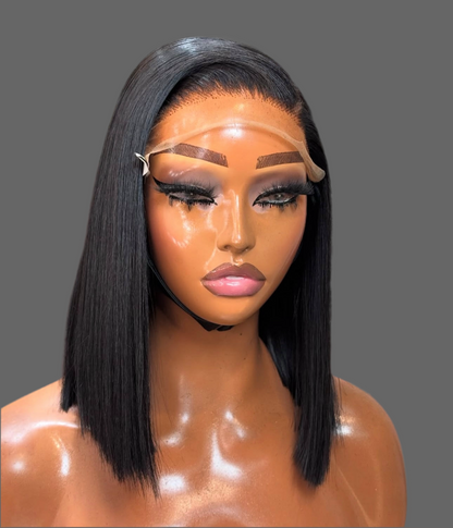“12inch 5x5 Vietnamese HD Lace Wig
