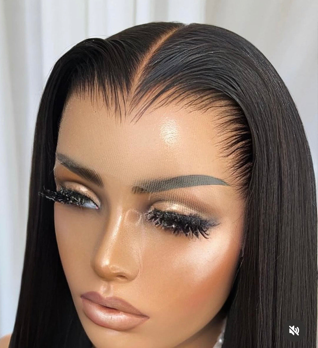 *Lagos HD Hairline Full Frontal DD Straight Wigs