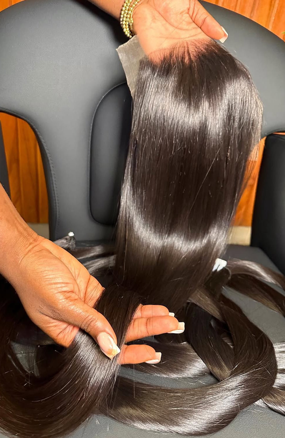“HD Lace 13*4 Full Frontal Straight Closures only