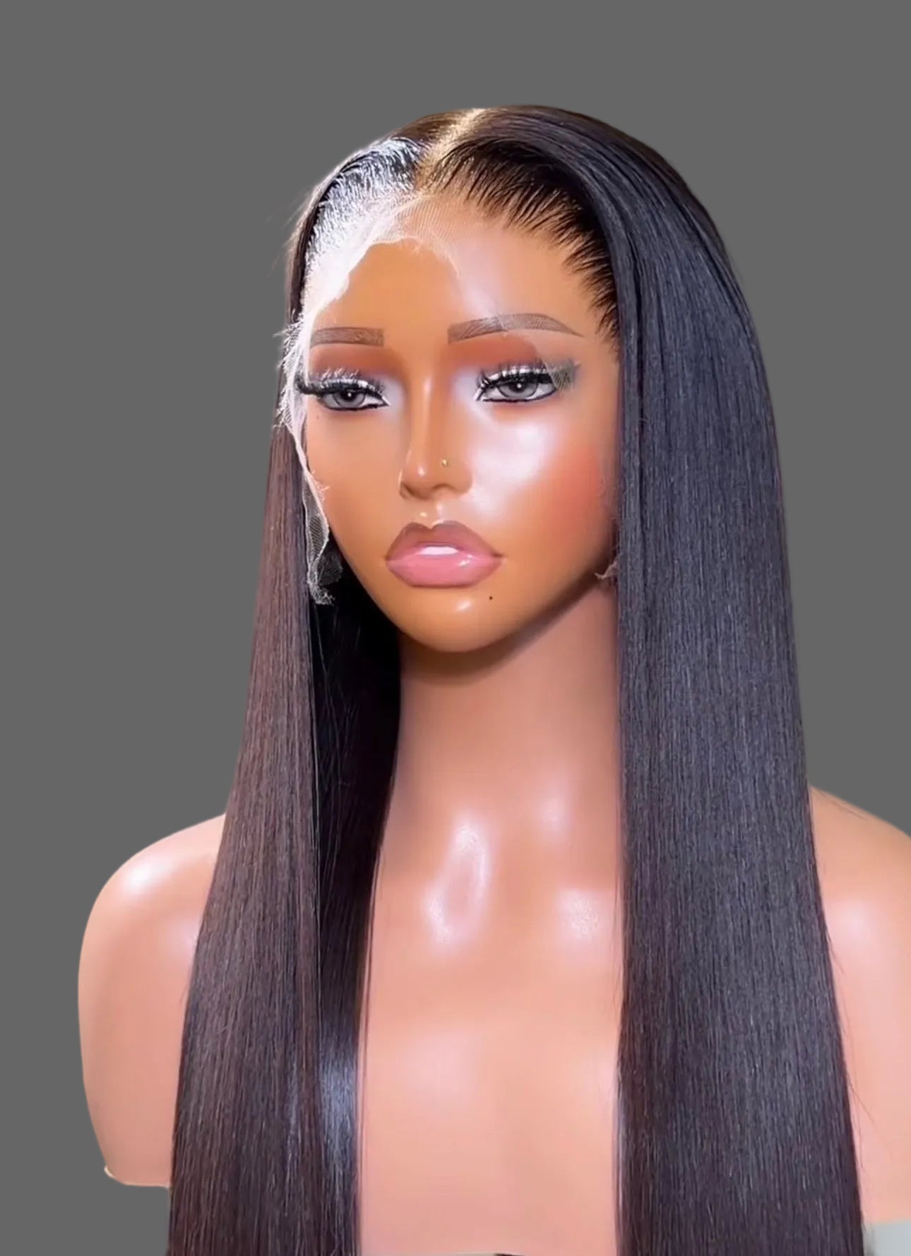 *Glueless 13*4 HD Double Drawn Wigs 10” - 30”
