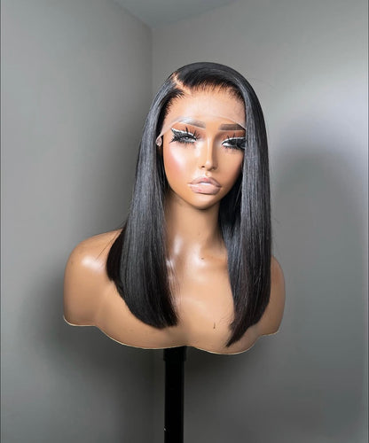 “14inch DD Glueless Full Frontal Wig