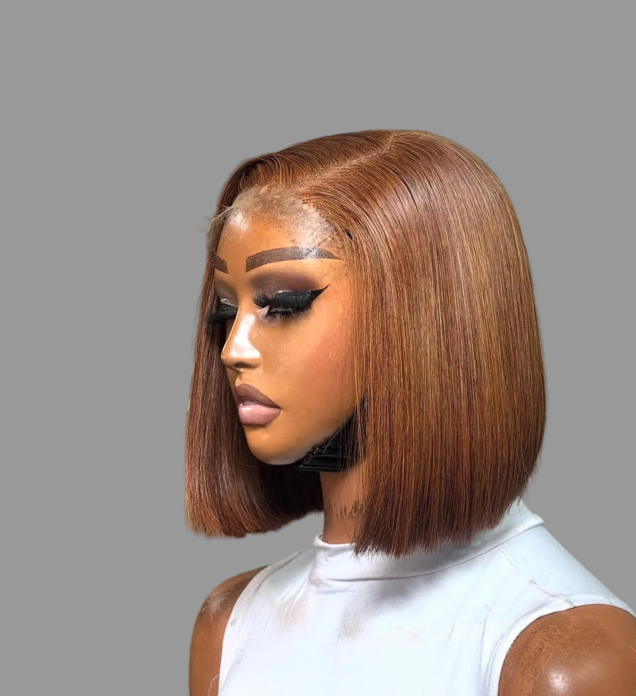 “8inch 5x5 Blonde Wig