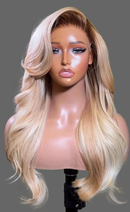 **Ash Blonde 5x5 Straight Wigs 10” - 26”