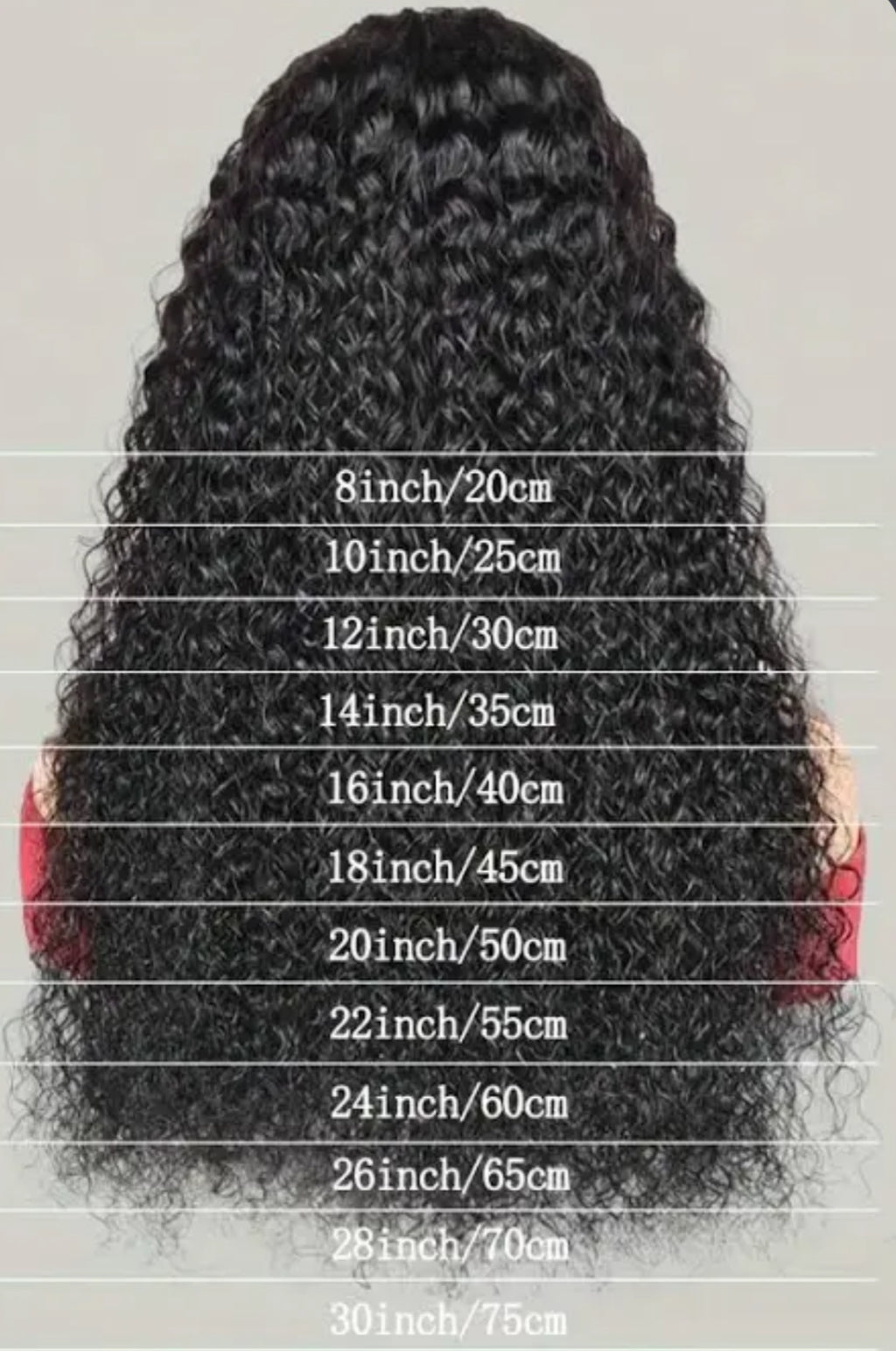 “14” 5x5 HD Burmese Browny Wig