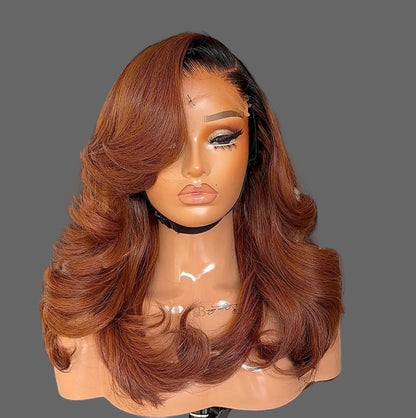 5x5 Copper SD Wigs 8” - 14”