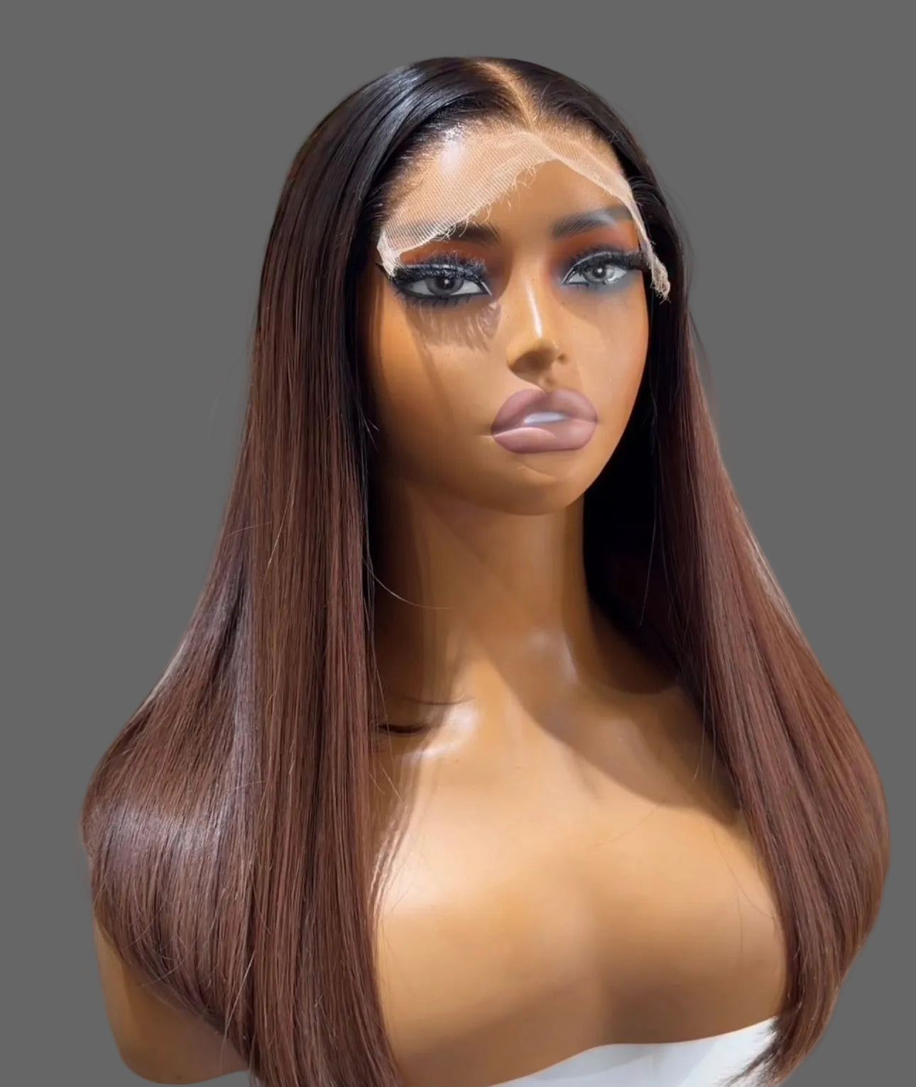 5x5 Ombre Straight Wigs