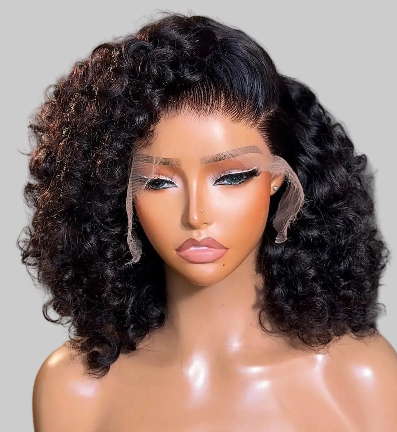 *Glueless 13*4 Malaysian Curls 10” - 20”