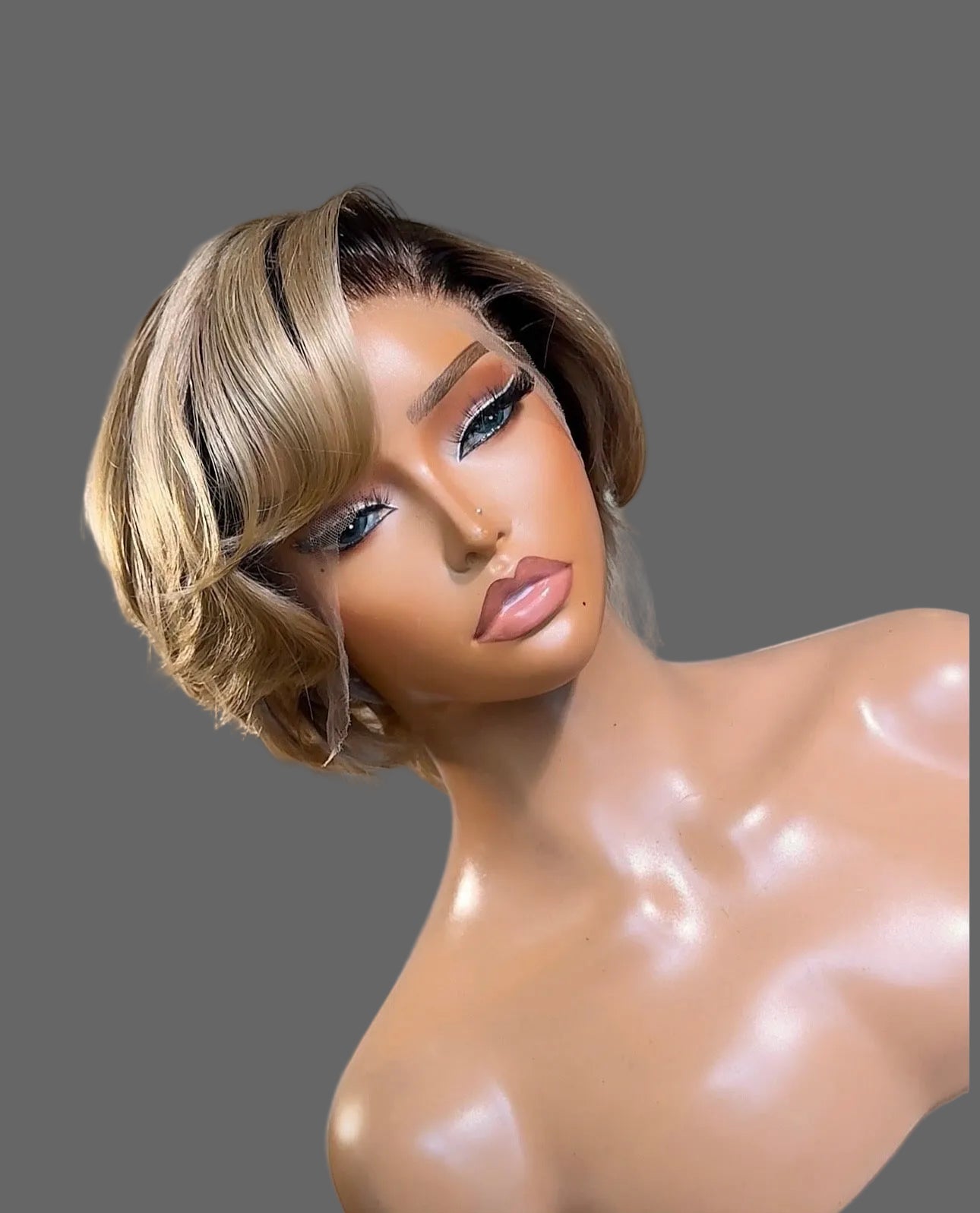 Blondy 13*4 Pixie Glueless Wig