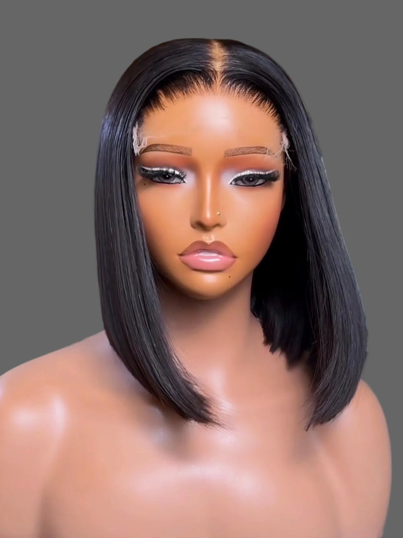 “10” 5x5 HD Double Drawn Wig