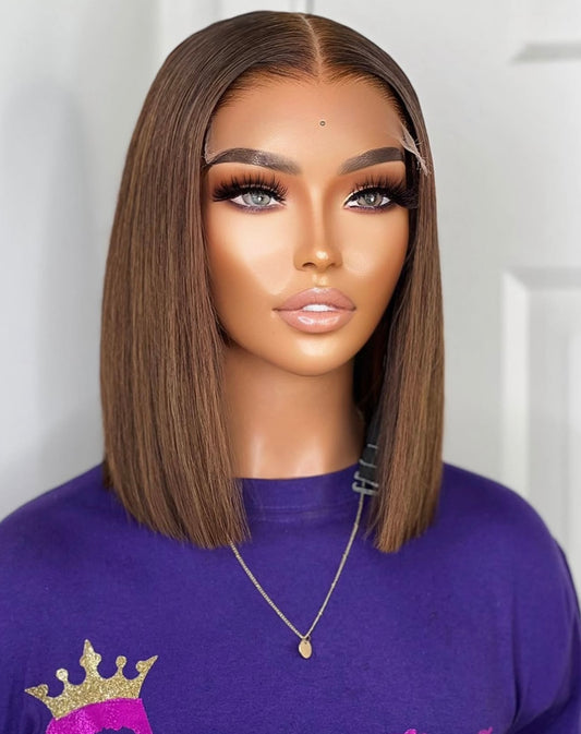Blonde 5x5 Straight Wigs