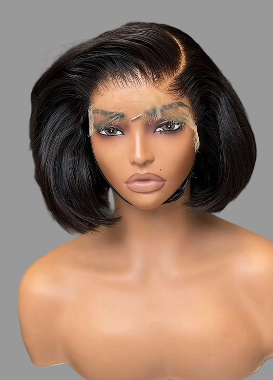 ‘8” Double Drawn 5x5 Wig