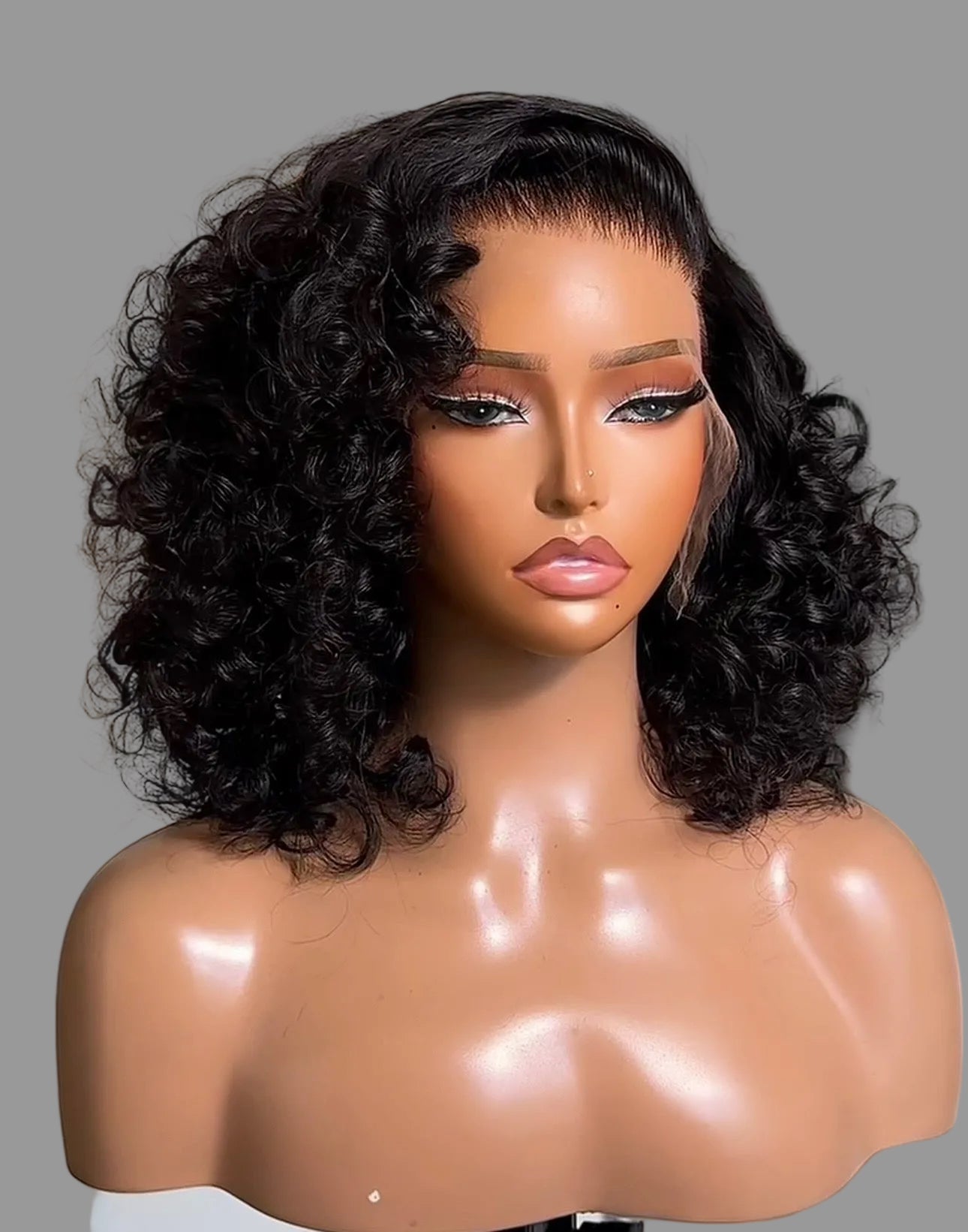 “12” Glueless 13x4 Big Curly Wigs