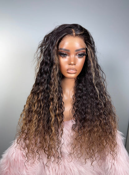 3Part Curly Custom Wigs (16inch -30inch)