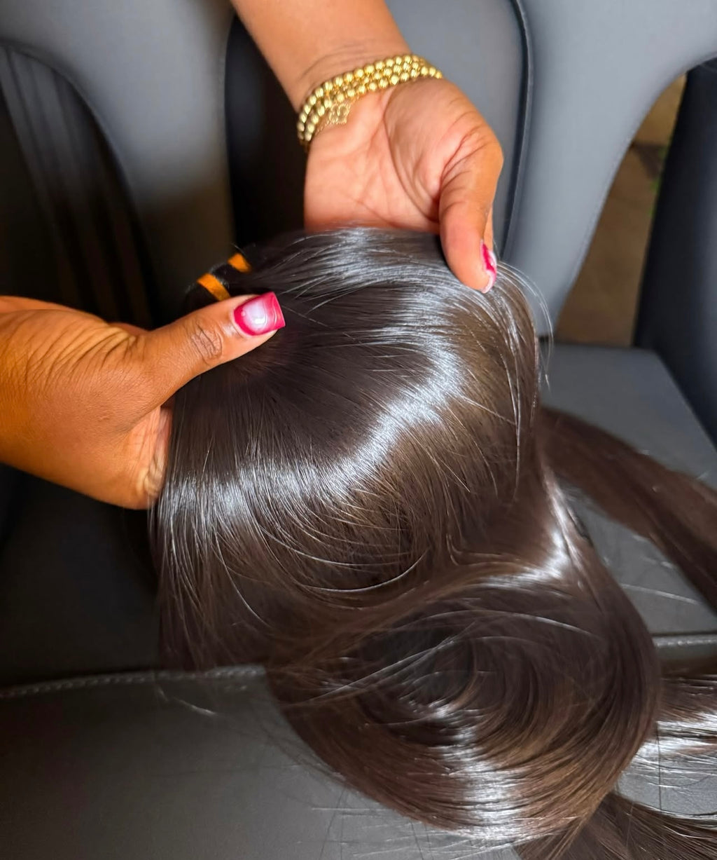 “Raw Double Drawn Straight Bundles