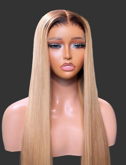 **** 5x5 Straight Blonde Wigs 10” - 30”