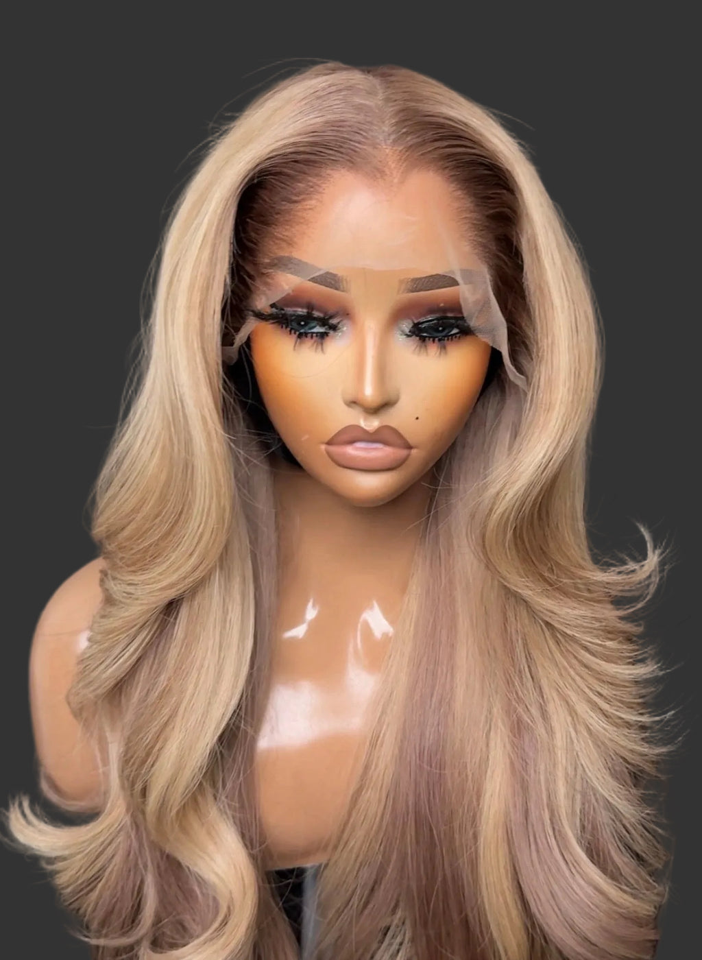Glueless 13*4 Ash Blonde DD Wigs 20” - 26”