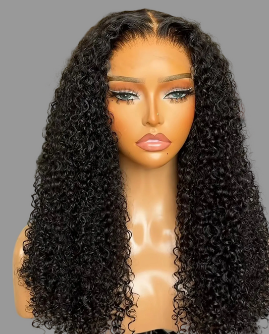 5x5 HD Jerry Curl Wigs