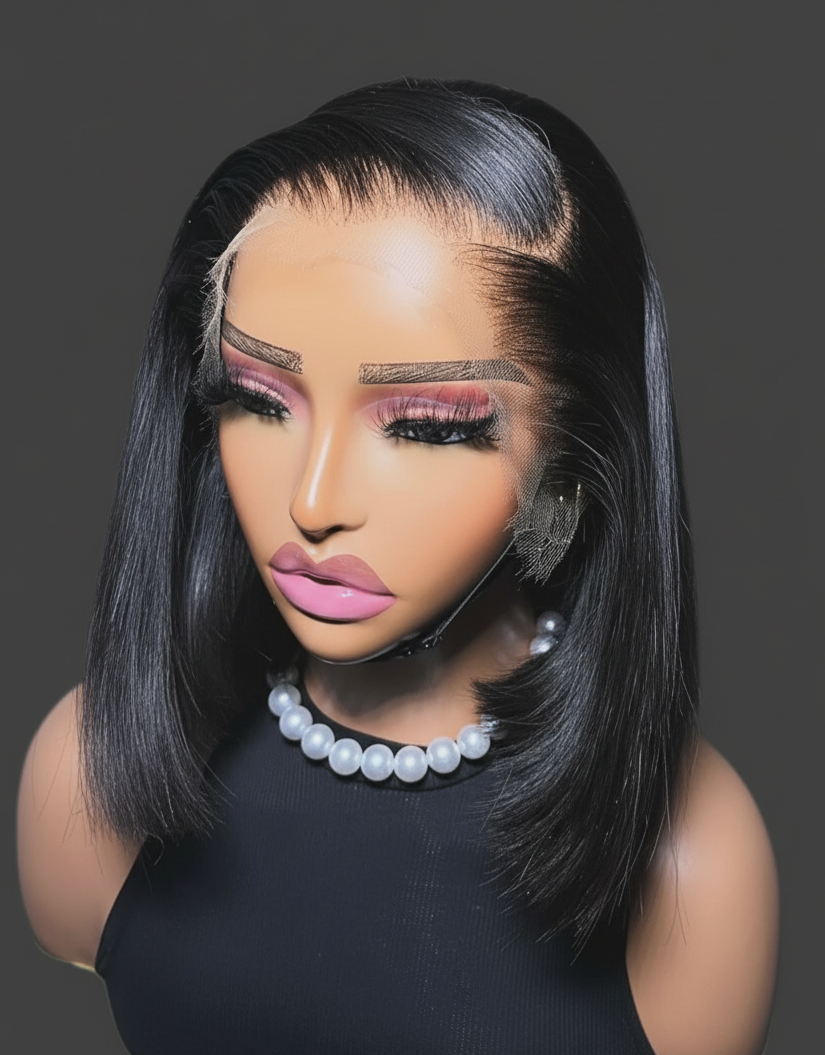 “10inch DD Glueless Full Frontal Wig