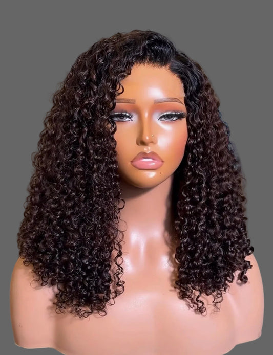 **5x5 HD Browny Curly Wigs