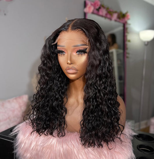 “12inch 3Part Waterwave Wig