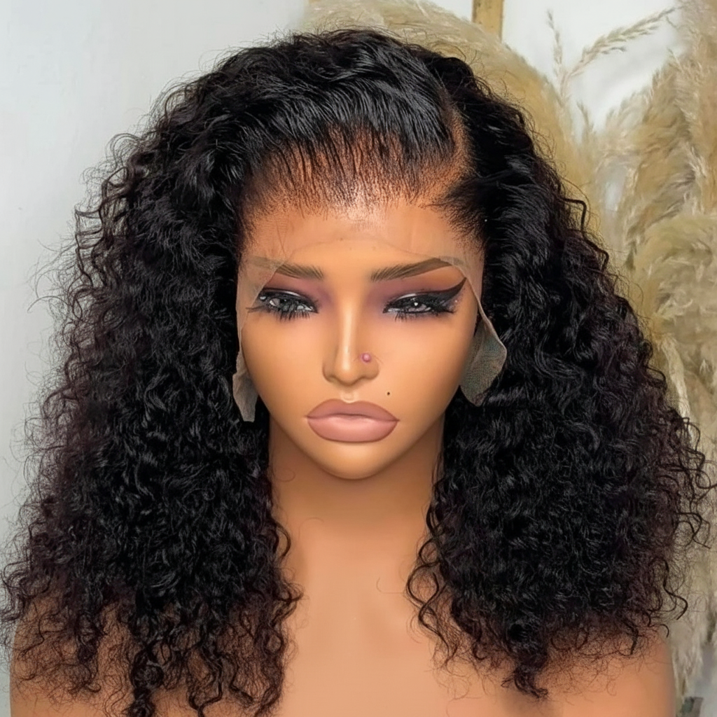 “16inch Glueless Full Frontal Wig