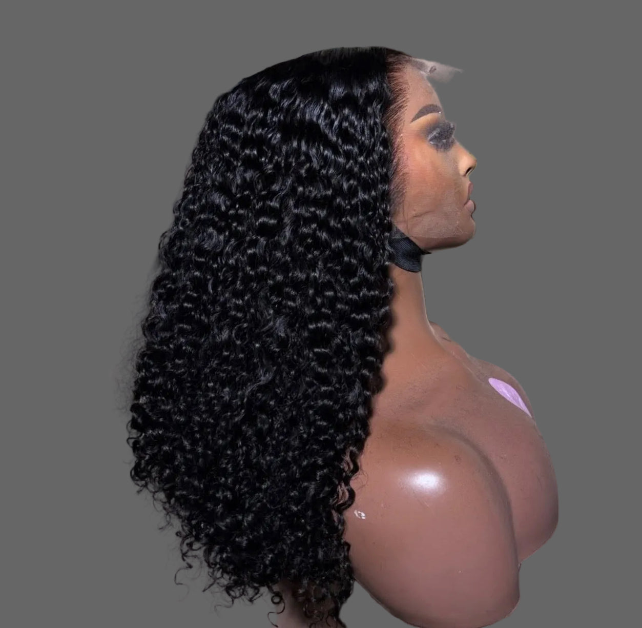 “16” Glueless 13*4 HD Burmese Curly Wig