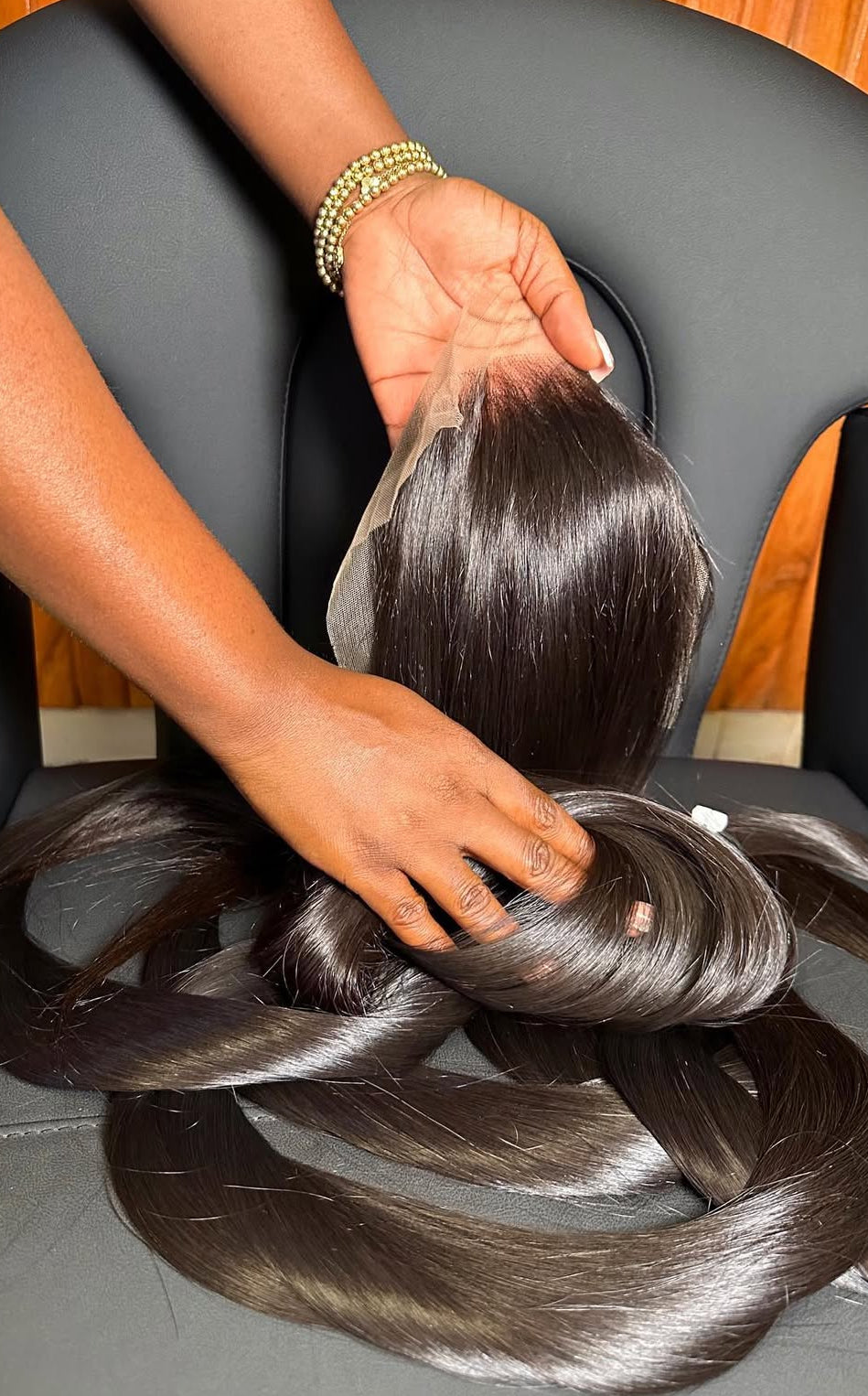 “HD Lace 13*4 Full Frontal Straight Closures only