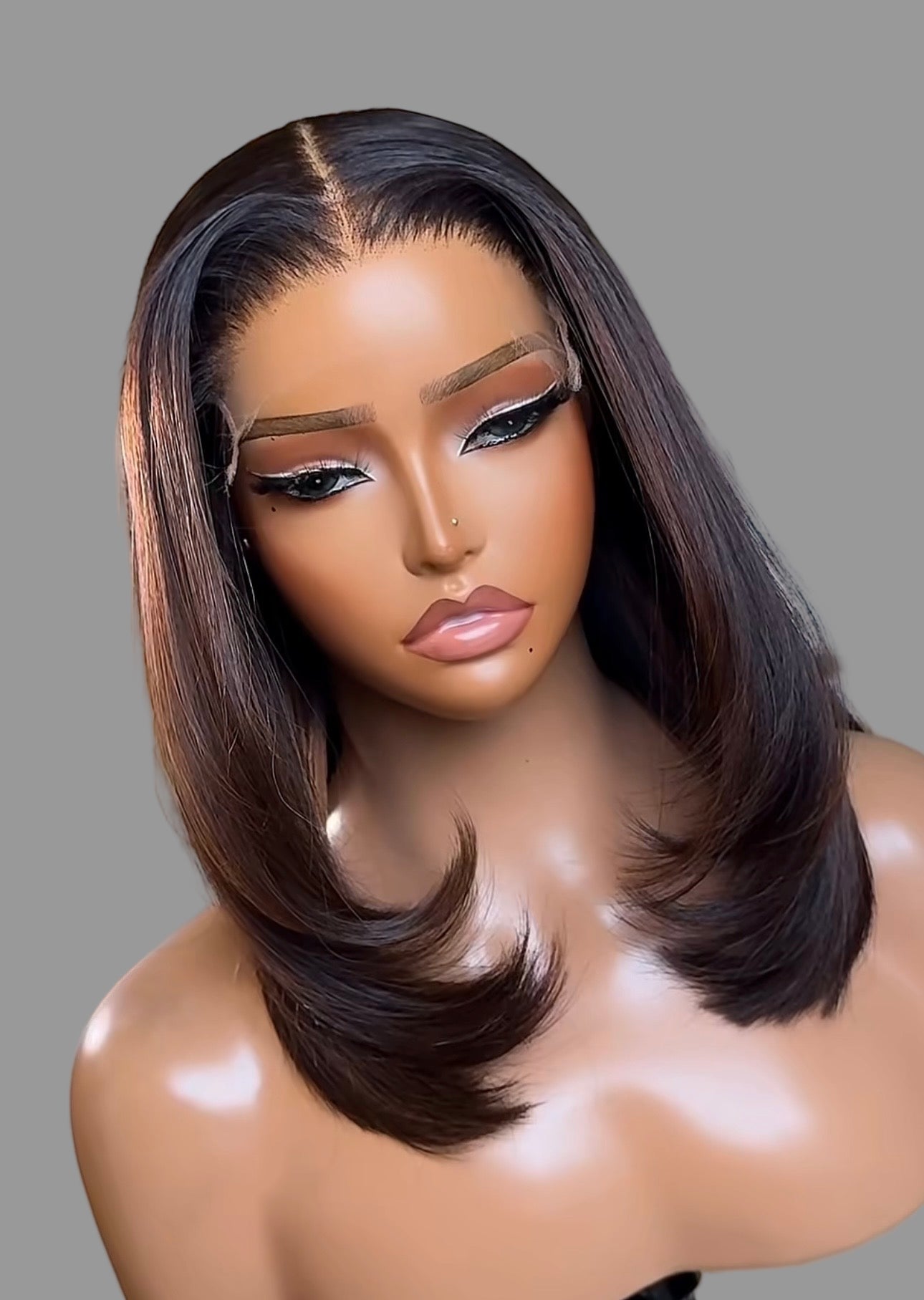 “14” Double Drawn 5x5 Wig