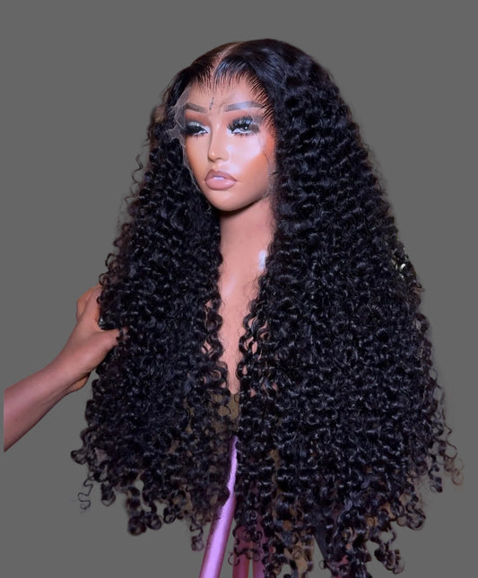 ***Glueless 13*4 HD DD Curly Wigs 16” - 30”
