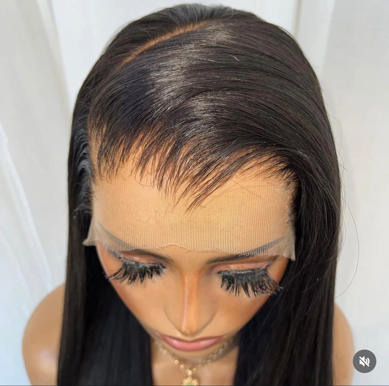 *Lagos HD Hairline Full Frontal DD Straight Wigs