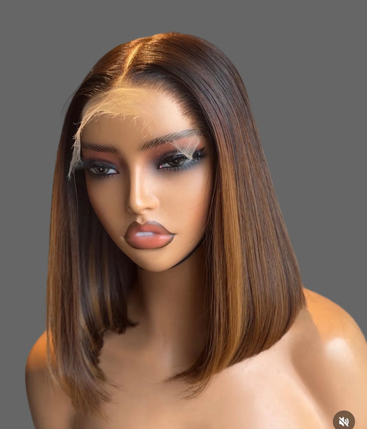 5x5 Ombré Straight Wigs
