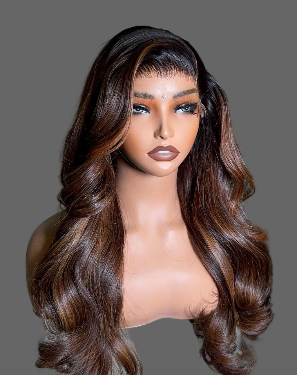 “18” 5x5 HD Custom Double Drawn Styled Wig