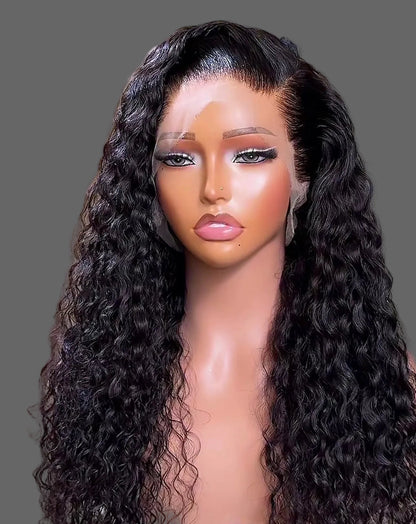 *Curly Full Frontal Glueless Wigs