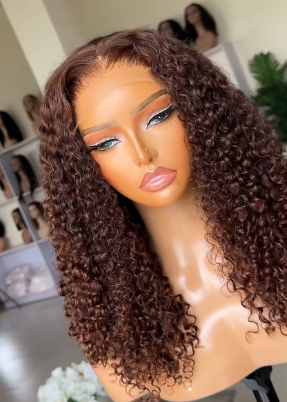 Ombre Curly 3Part Wigs