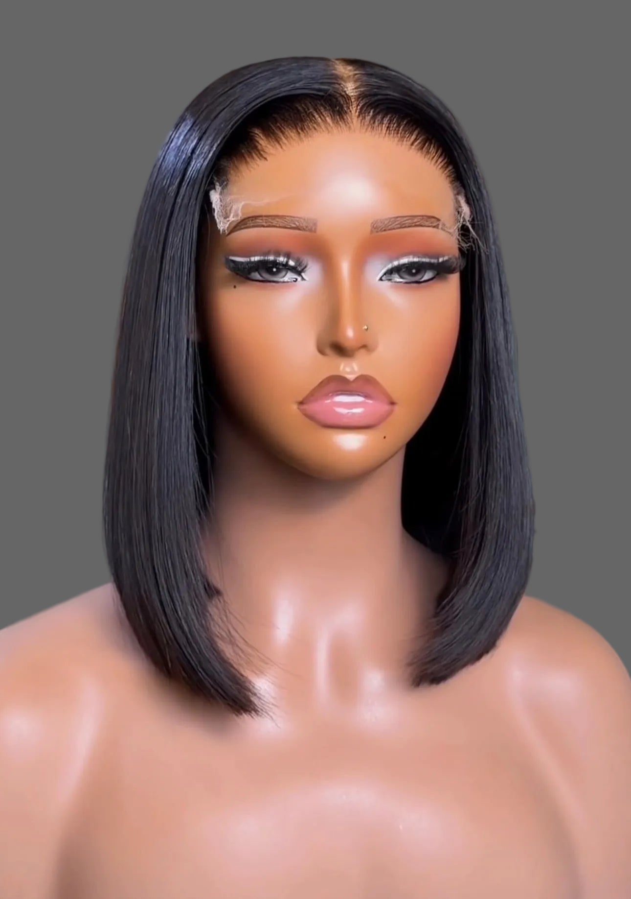 “10” 5x5 HD Double Drawn Wig