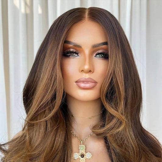 5x5 Blonde Straight Wigs