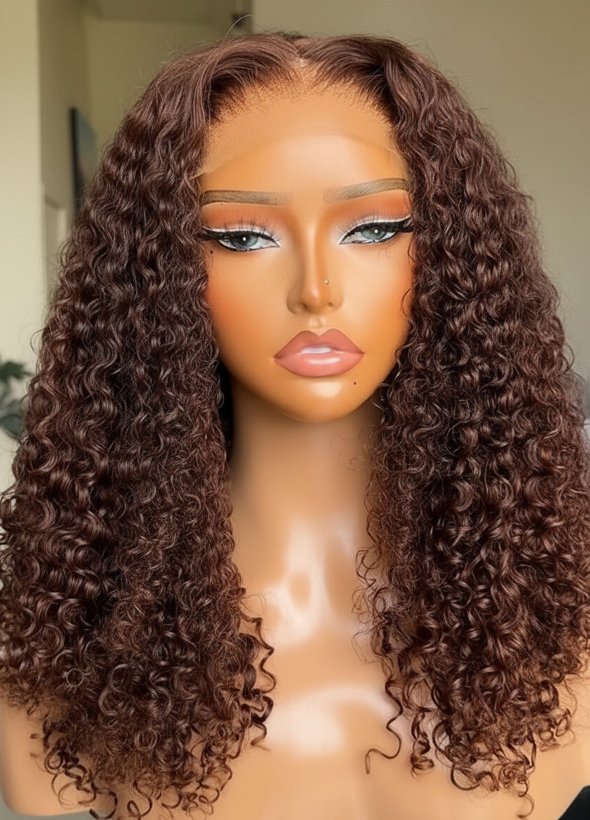 Ombre Curly 3Part Wigs