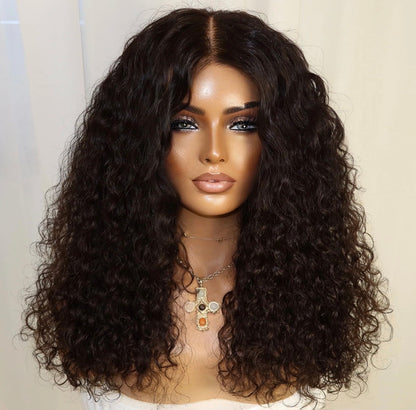 “16inch Glueless Full Frontal Wig