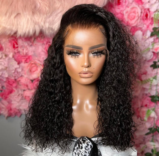 “18inch Glueless Full Frontal Wig