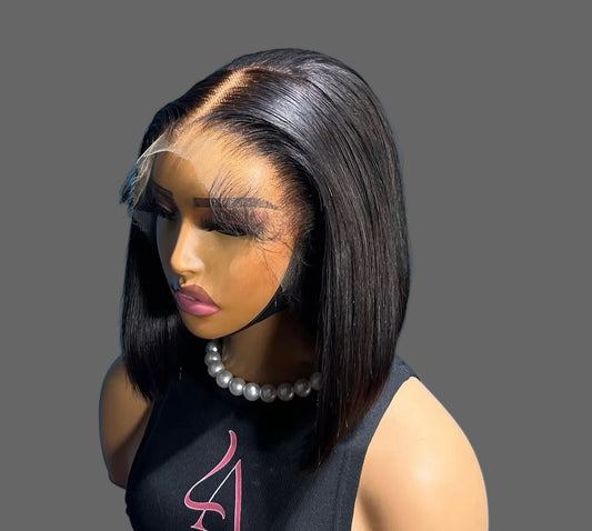 “8inch Vietnamese HD Glueless Full Frontal Wig
