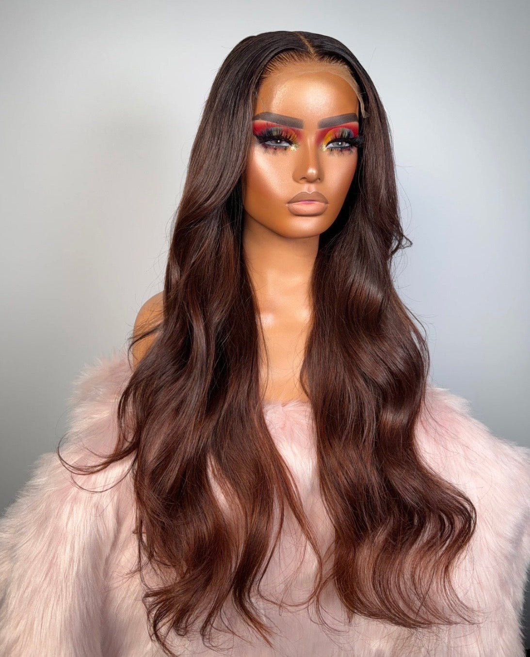 5x5 Ombre Straight Wigs