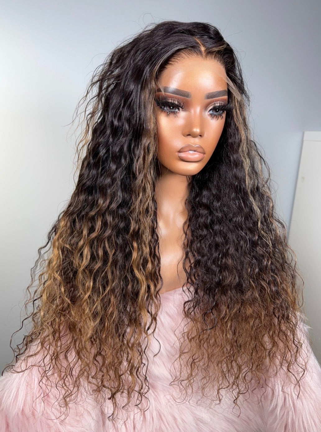 3Part Curly Custom Wigs (16inch -30inch)