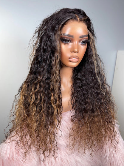 3Part Curly Custom Wigs (16inch -30inch)