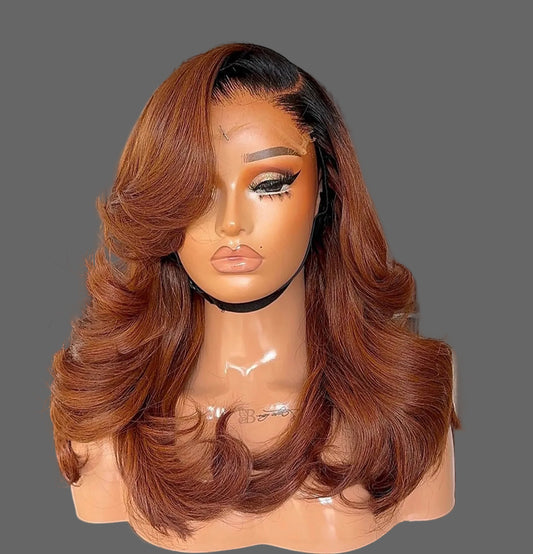 5x5 Copper SD Wigs 8” - 14”