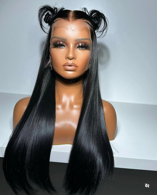 “22inch Glueless Full Frontal Wig